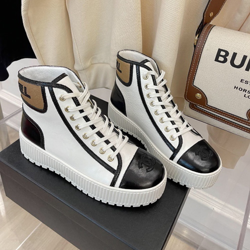 샤넬 신상 앵글부츠 G34356 화이트