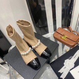 샤넬 신상 앵글부츠 G34363 베이지