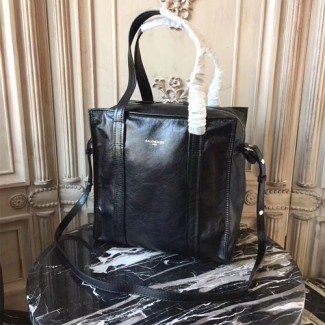 발렌시아가 바자 S 쇼퍼백 480793 블랙