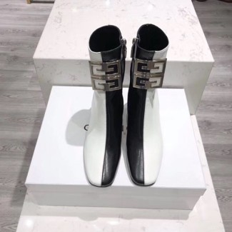 지방시 TWO-TONE 4G ANKLE BOOTS GV39044