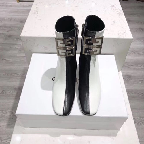 지방시 TWO-TONE 4G ANKLE BOOTS GV39044