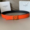 로에베 신상  양면용 벨트 LW-6313 오렌지 금장