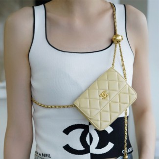  샤넬 나노 체인백 AS2992 베이지