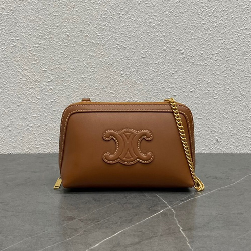 셀린느 트리오페 미니 체인 숄더백 100382-9