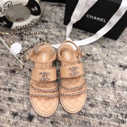 샤넬 신상 샌들 G34145 베이지