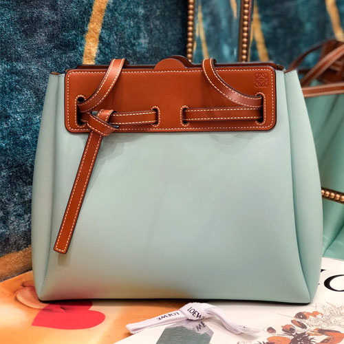 로에베 라조 쇼퍼백 276939 민트