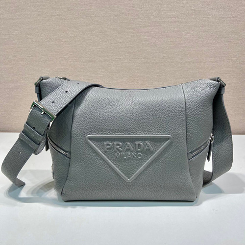 프라다 삼각로고 엠보스 숄더백 2VH165-1