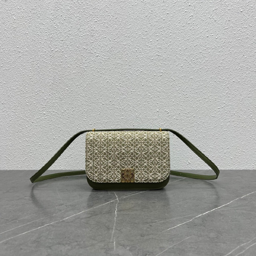 로에베 고야 스몰 숄더백 11500 그린