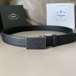프라다 남성용 신상 벨트 PD-6115  블랙