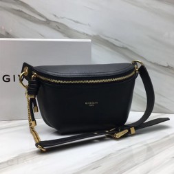 지방시 스무스 가죽 휩 범 백 BB509 블랙