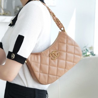  샤넬 23K 19 호보백 스몰 AS4422 누드